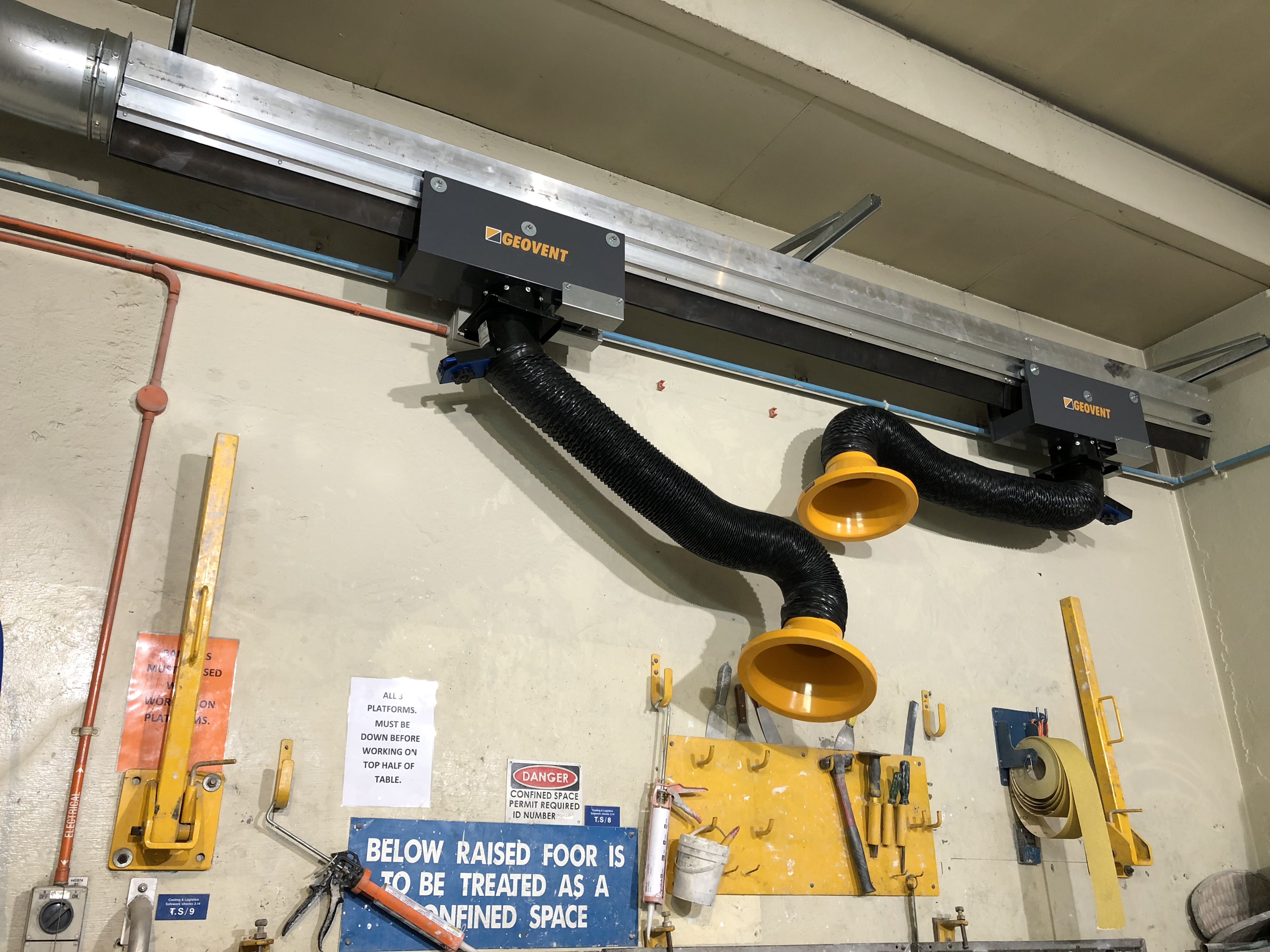 Vehicle Exhaust Extraction Systems Ebcam Dust + Fume