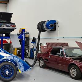 Vehicle Exhaust Reels