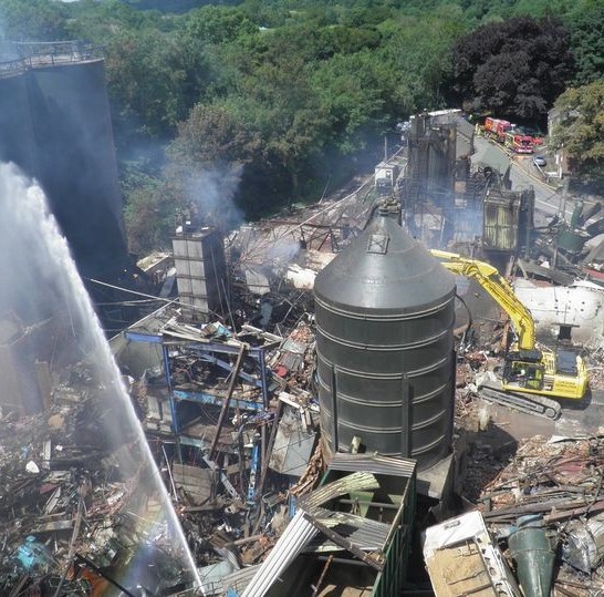 Devastaing consequences of poor dust management : UK  2015 wooden floor manufacturing production site after an explosion: the company ignored inspection reports citing improvements were required in their management of dust.