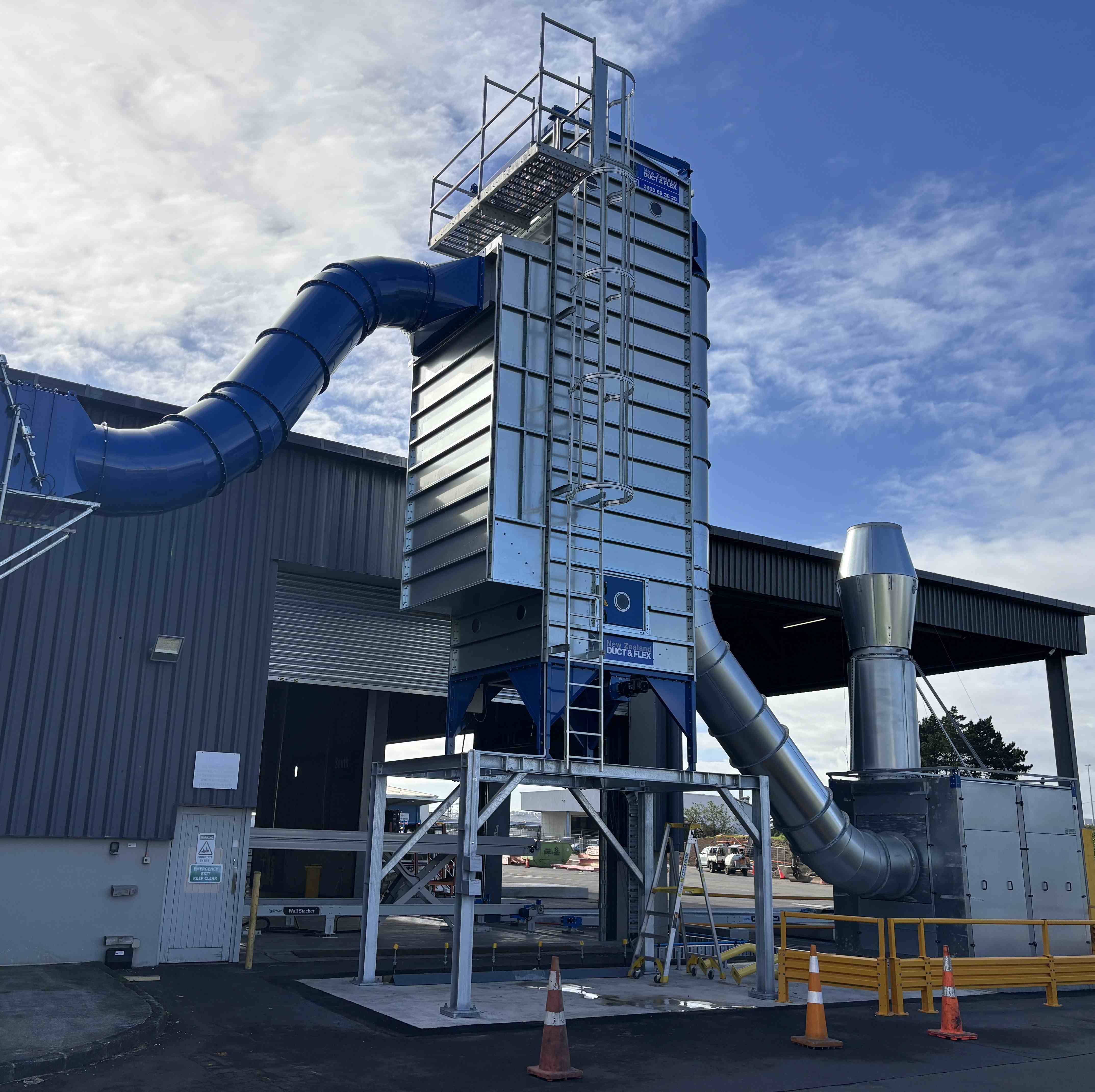 Major frame and truss manufacturer using small footprint of Jet Filter  with unique advanced safety features : protecting investment